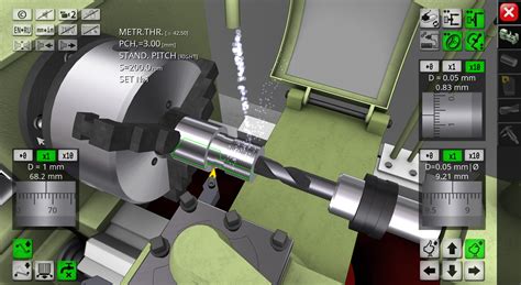The realistic <strong>simulation</strong> software can be operated now as 5-axis and 3-axis mills or a 2-axis <strong>lathe</strong>. . Lathe simulator online